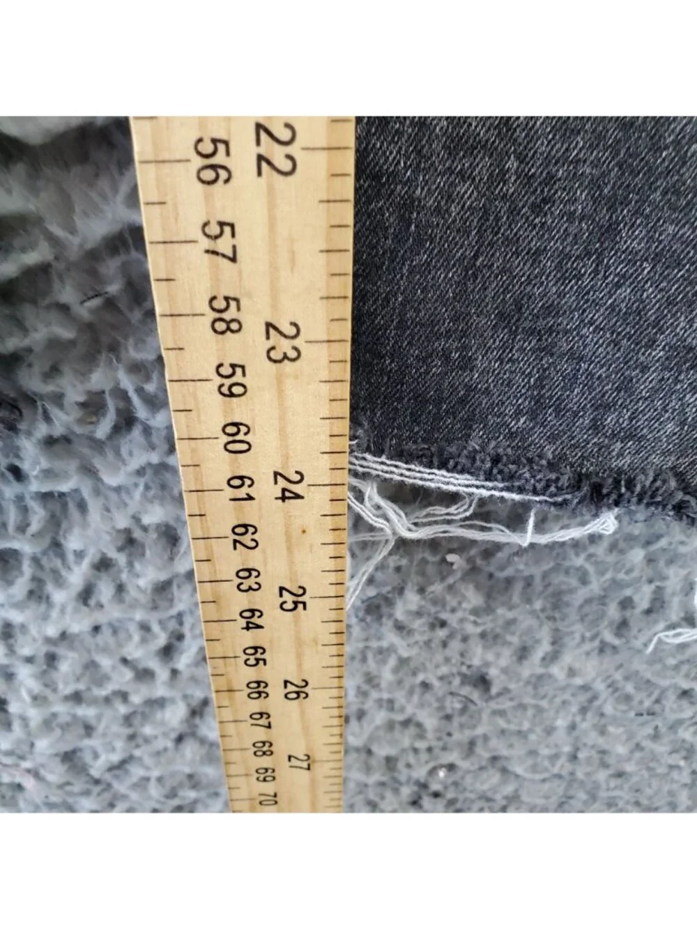 Old Navy Jeans Womens 4 Black Rockstar Super Skinny High Rise Button Fly *Read*